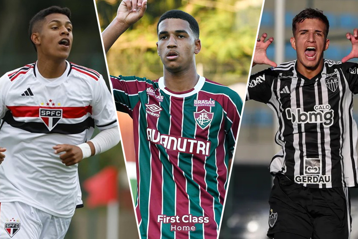 10 joias que se destacaram na temporada de base do futebol brasileiro