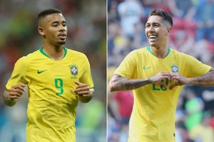 Jesus ou Firmino no ataque: Comparamos os nmeros pela seleo