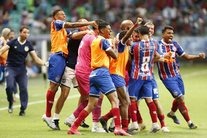 Bahia interrompe seca de 15 jogos contra Palmeiras e mais; confira os nmeros