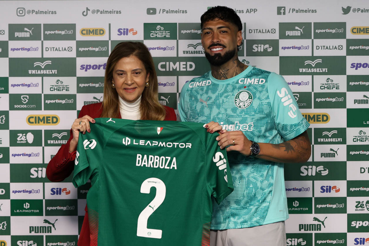 Barboza troca número no Palmeiras por respeito e projeta protagonismo em campo Barboza troca número no Palmeiras por respeito e projeta protagonismo em campo
