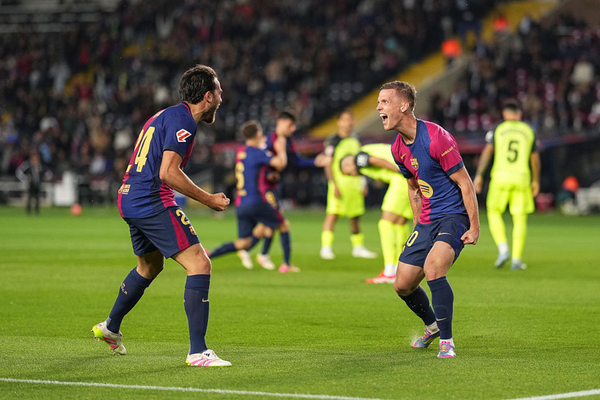 Dani Olmo marca, Barcelona vence Mallorca e segue firme na liderana de La Liga