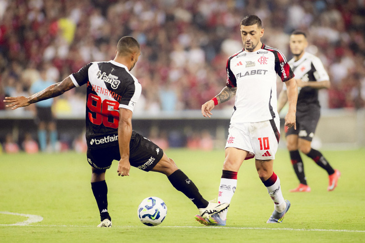 Vasco e Flamengo ficam no 0 a 0 no Maracan