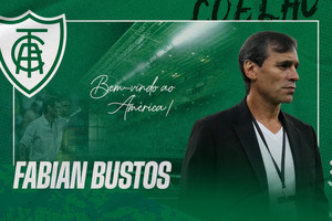 Oficial: Fabin Bustos  o novo treinador do Amrica Mineiro