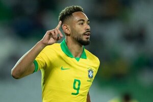 Destaque no pr-olmpico, Matheus Cunha substitui Gabriel Jesus na seleo