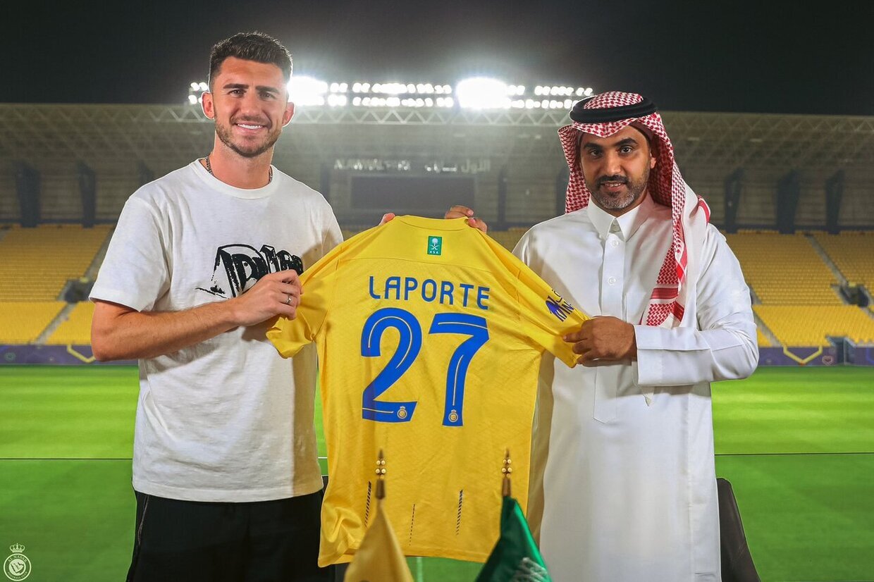 Laporte é mais um a trocar a Premier League pela Arábia Saudita