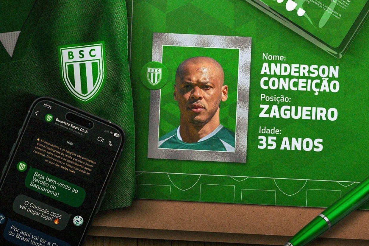 Veterano ex-Vasco é reforço do Boavista para 2025