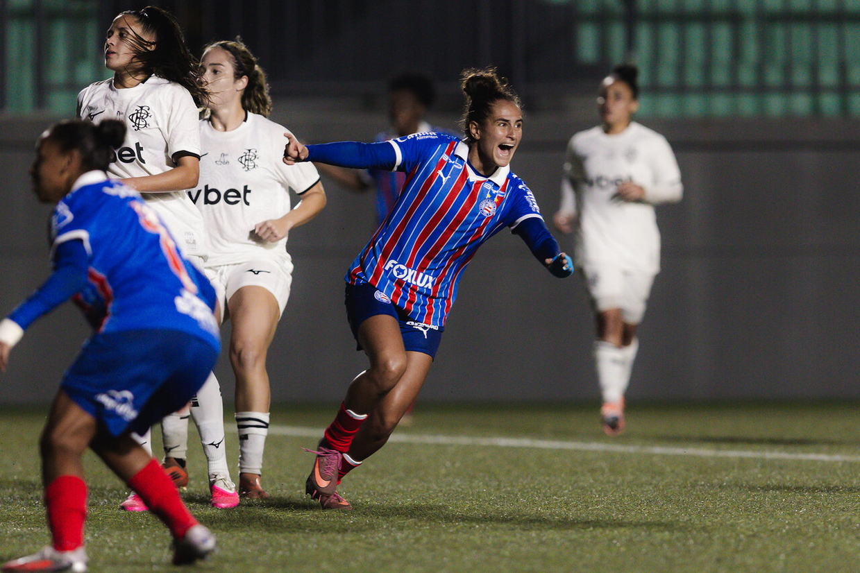Bahia supera o lanterna Botafogo e pula para quarto no Brasileirão Feminino