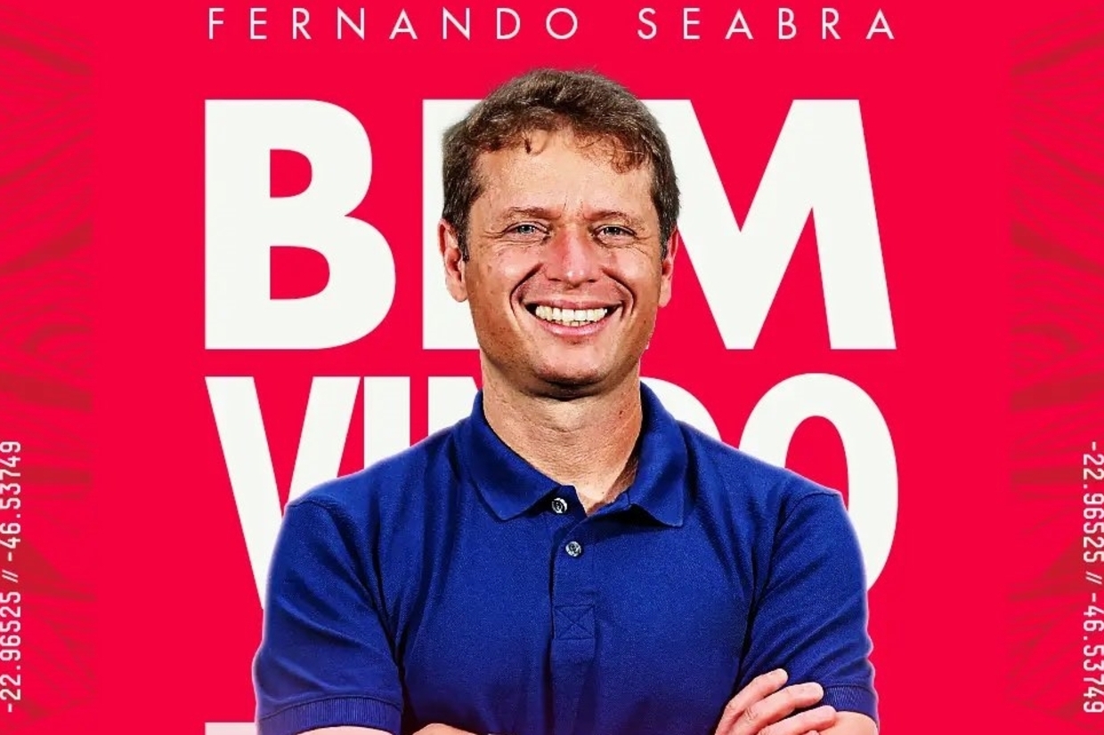 Red Bull Bragantino confirma: Seabra é o substituto de Pedro Caixinha