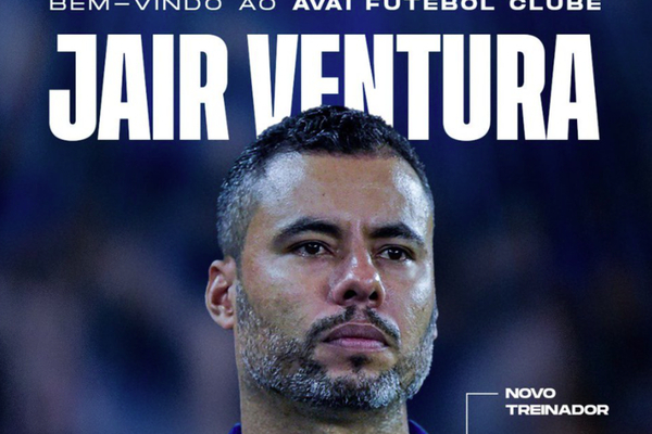 Depois de deixar o Gois, Jair Ventura  anunciado pelo Ava