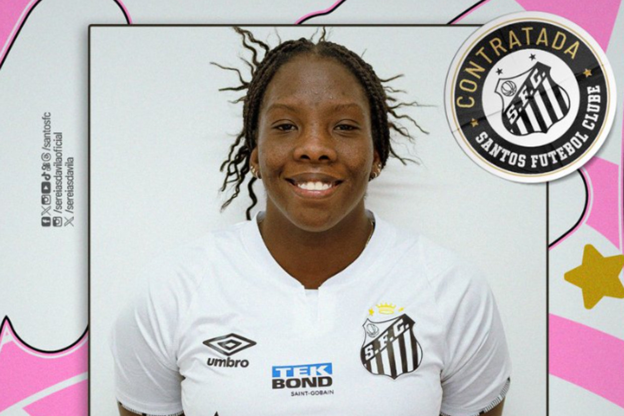 Defensora de seleção reforça o Santos