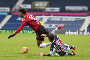 United tropea no West Bromwich e v liderana mais longe 