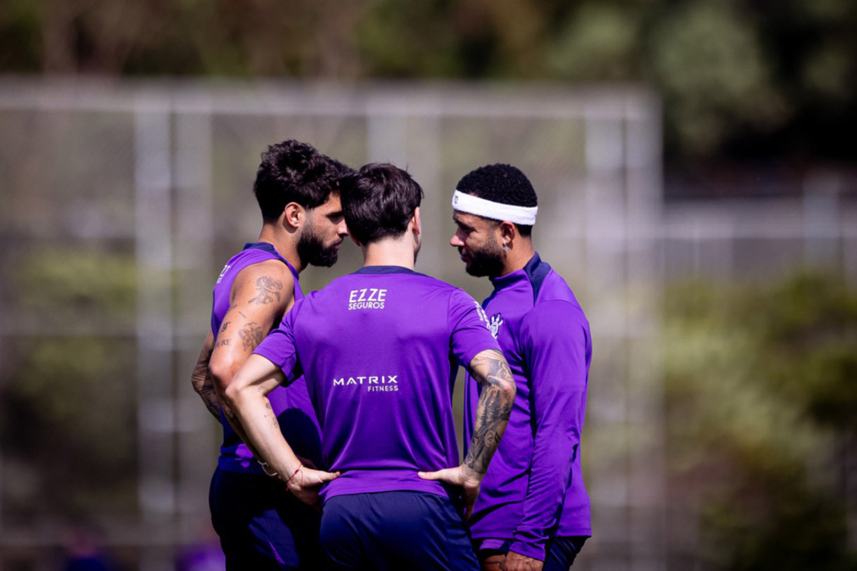 Trio inédito com Dorival é aposta do Corinthians contra o Palmeiras