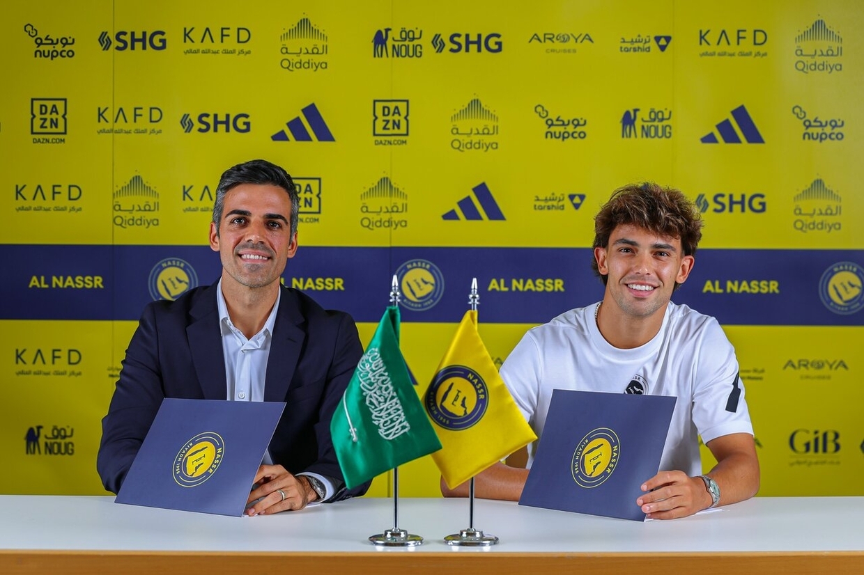 João Félix se junta a CR7 no Al Nassr, em mais uma transferência milionária na carreira