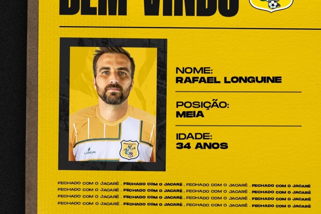 Rafael Longuine reforça o elenco experiente do Brasiliense