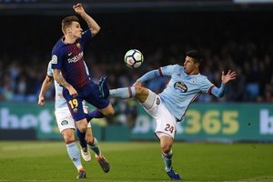 Celta faz jogo duro e consegue empate contra Barcelona 