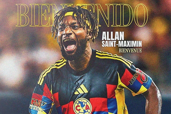 Amrica do Mxico compra Saint-Maximin, do Al Ahli