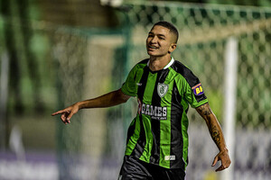 Amrica atropela o Pouso Alegre pelo Campeonato Mineiro