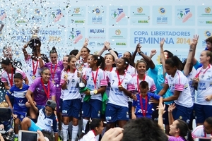 So Jos atropela Caracas e se torna maior campeo da Libertadores Feminina