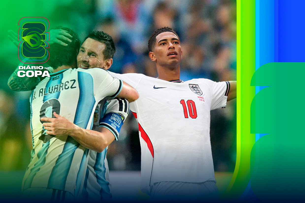Copa do Mundo define semifinais com reencontro histórico entre Argentina e Inglaterra Copa do Mundo define semifinais com reencontro histórico entre Argentina e Inglaterra