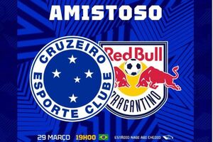 Cruzeiro anuncia amistoso contra Red Bull Bragantino