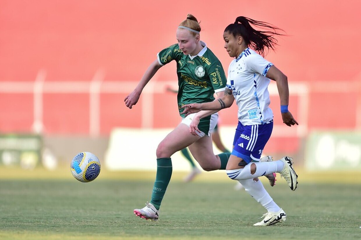 Cruzeiro arranca empate, mas Palmeiras avança às semis do Brasileiro Feminino