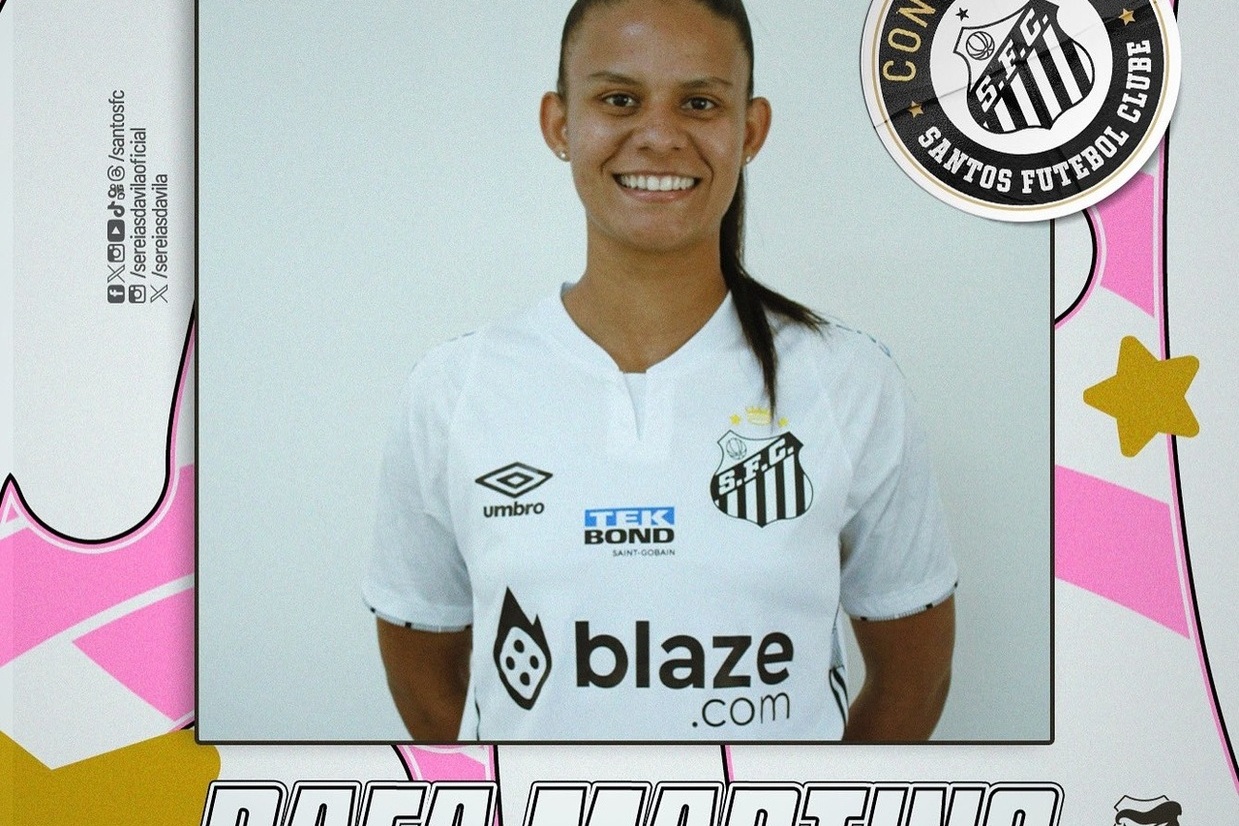 Zagueira Rafa Martins reforça o Santos 