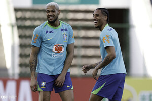 Dorival surpreende e indica presena de Joo Pedro entre os titulares contra Colmbia
