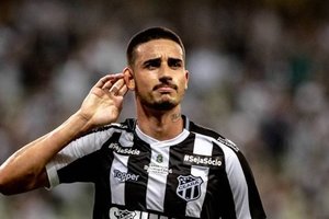 Por acerto com o Internacional, Thiago Galhardo prepara resciso com o Cear