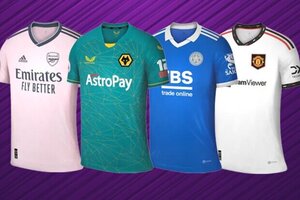 Premier League: Confira as camisas dos 20 concorrentes