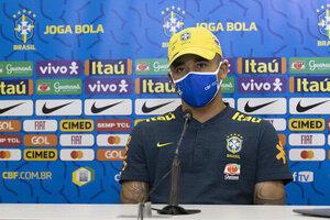 Gabriel Jesus fala em 'chamar a responsablidade' na seleo sem Neymar 