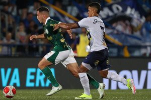 Flaco Lpez marca, mas Palmeiras no mata e sofre o empate do Santo Andr