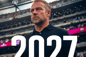 Barcelona oficializa renovao com Hansi Flick at 2027