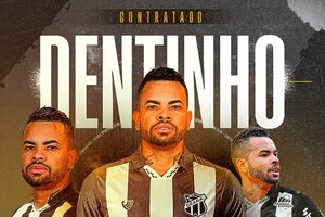 Ex-Shakhtar, Dentinho  anunciado oficialmente pelo Cear