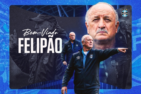 Felipo est de volta ao Grmio...como coordenador tcnico