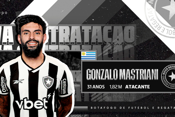 Botafogo oficializa a contratao de Gonzalo Mastriani por emprstimo