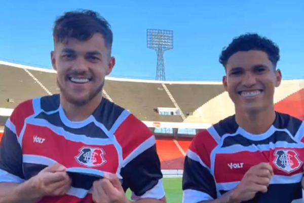 Joo Pedro e Thiaguinho assinam em definitivo com o Santa Cruz