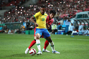 Fim do jejum: Em volta  seleo, Gabriel Jesus encerra sequncia ingrata pela amarelinha