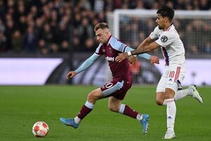 West Ham segura o Lyon e garante empate pelas quartas da Liga Europa