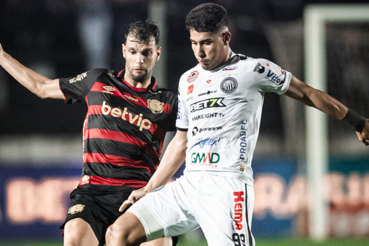 Operário manda no segundo tempo, vira sobre o Sport e se aproxima do G4
