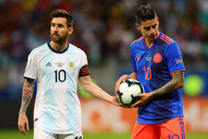James Rodrguez x Messi: A final dos camisas 10 na luta pelo topo da Amrica
