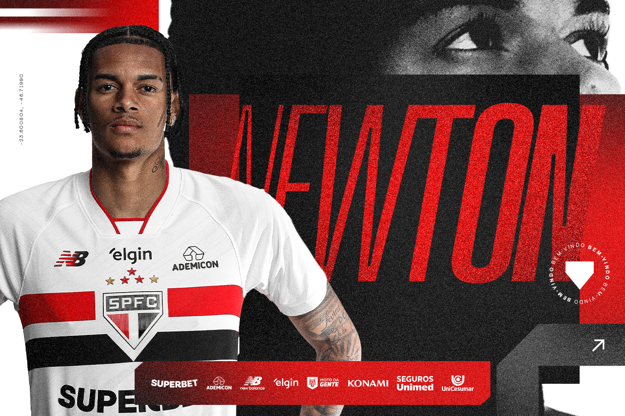 São Paulo concretiza aquisição de volante Newton para fortalecer elenco São Paulo concretiza aquisição de volante Newton para fortalecer elenco