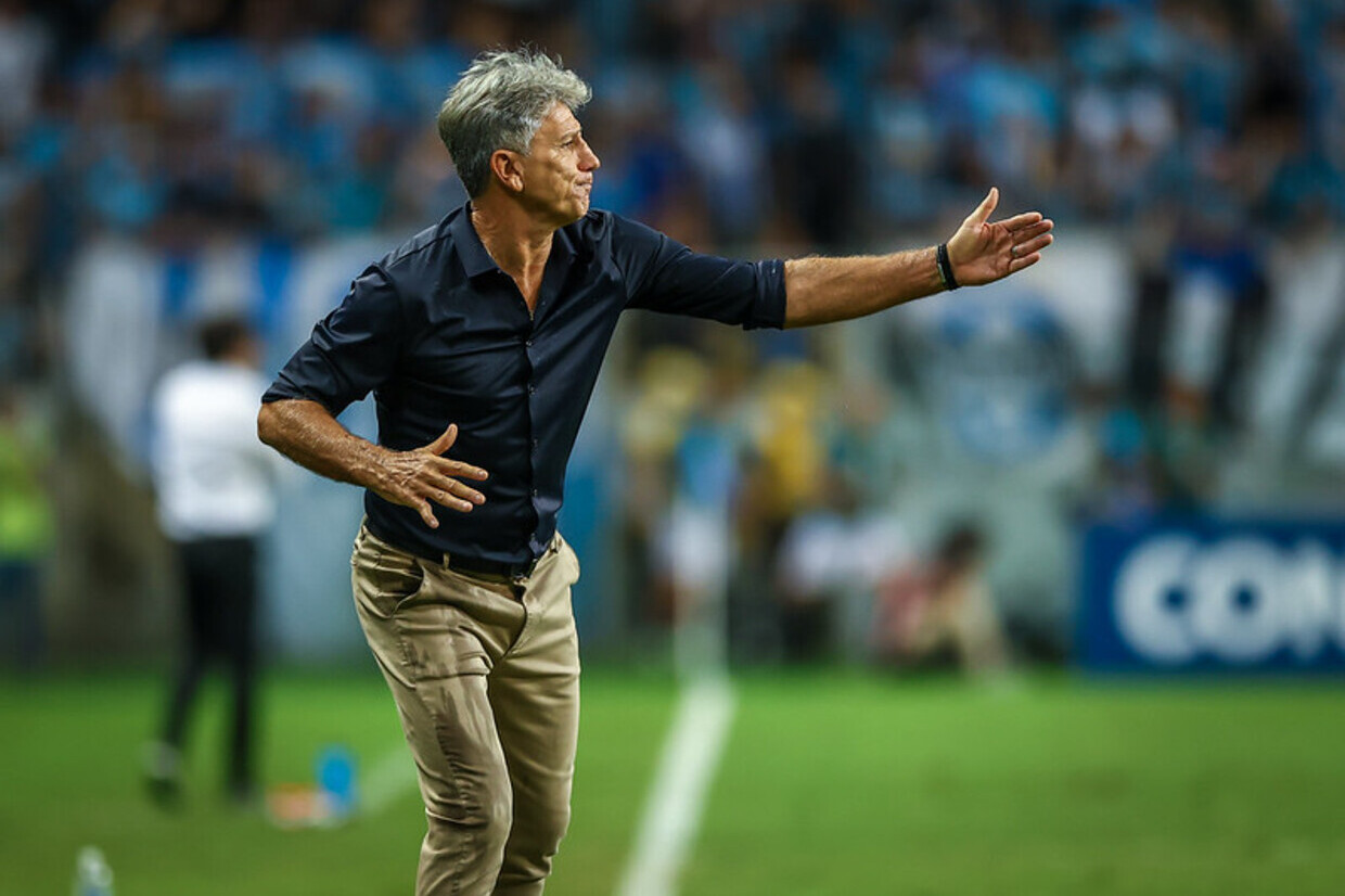 Renato Gaúcho completa 500 jogos no comando do Grêmio e consolida idolatria dupla