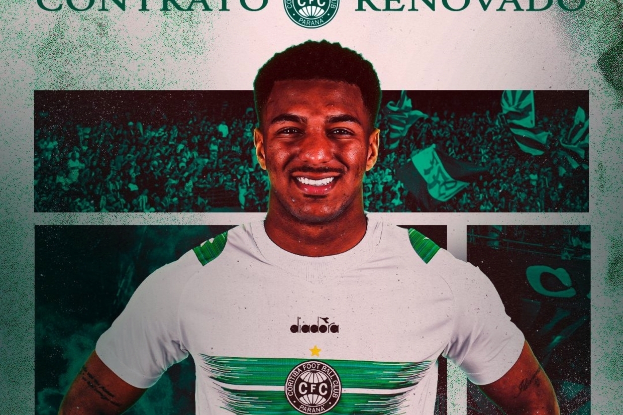 Coritiba renova com jovem atacante