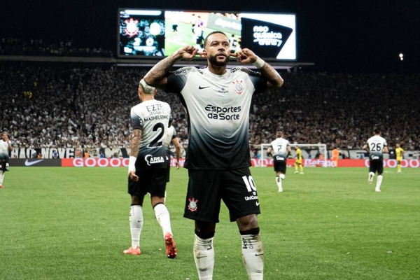 Em seis meses de Corinthians, Memphis j supera seus nmeros de Atltico de Madrid e Barcelona