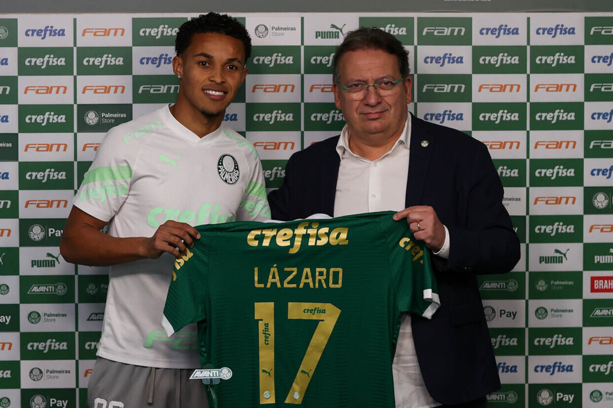Lázaro comenta 'aprendizado' na Europa e classifica convite do Palmeiras como 'irrecusável'