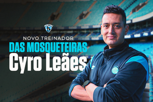  Cyro Lees  o novo tcnico do time feminino do Grmio
