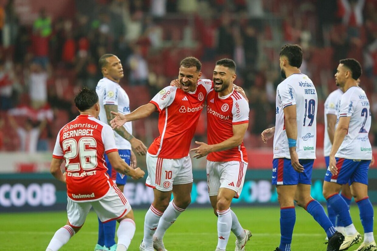 Em jogo atrasado, Inter vence, segue em alta e Fortaleza perde chance de ser líder