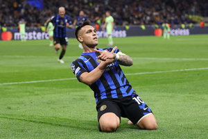 Garantida na deciso, Inter s ficou em desvantagem por 16 minutos em toda a Champions