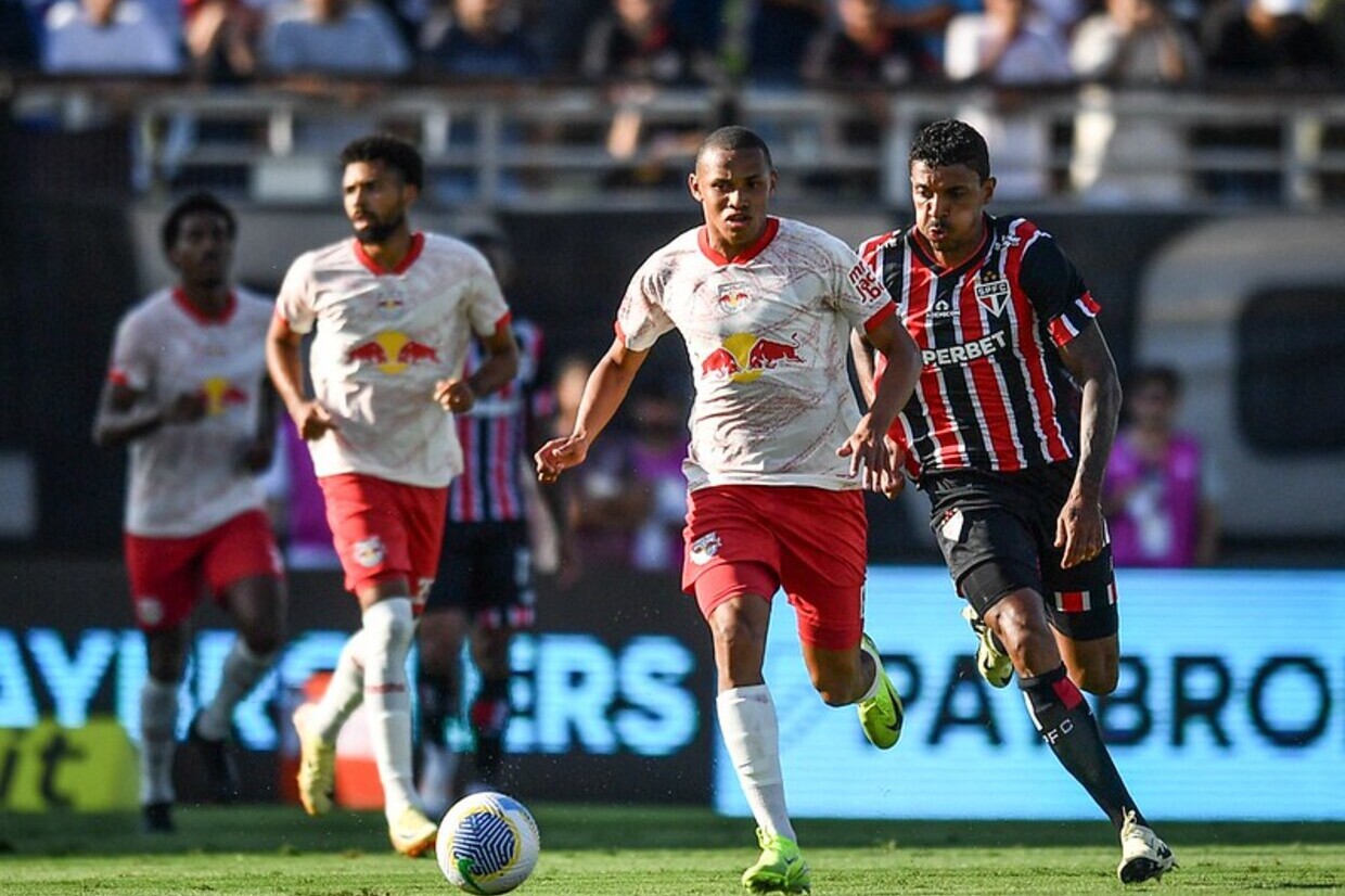 Bragantino domina São Paulo, mas não consegue sair do empate