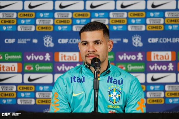 Bruno Guimares v seleo acostumada com presso e ressalta jogo 'fundamental' contra a Colmbia 